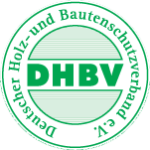 DHBV Wir sind Mitglied im Fachverband für Holz- und Bautenschutz.