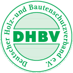 DHBV Wir sind Mitglied im Fachverband für Holz- und Bautenschutz.